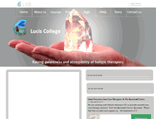 Tablet Screenshot of lucisgroup.com